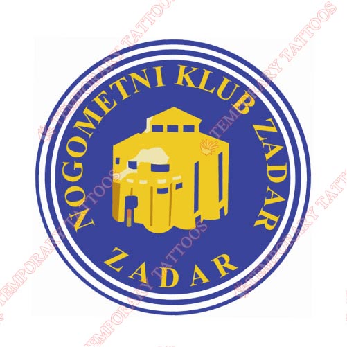 NK Zadar Customize Temporary Tattoos Stickers NO.8415